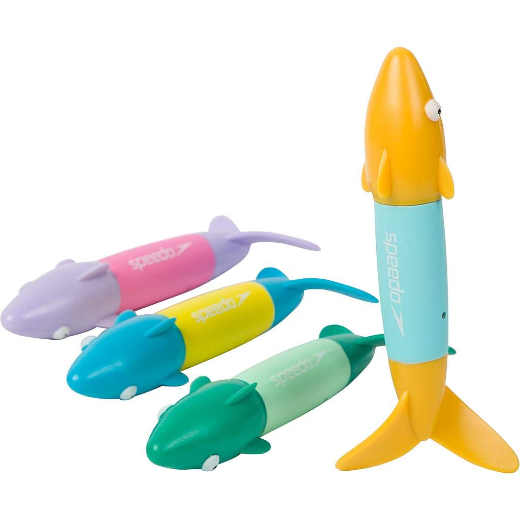 Speedo Sea Squad Spinning Dive Toys - Assorted Pastel, One Size 1
