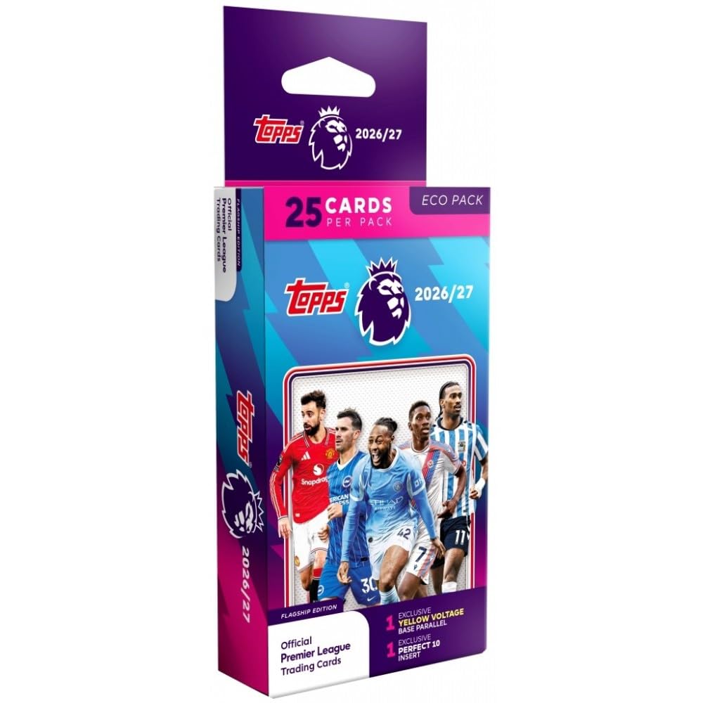 Topps Premier League 2026/27 Trading Card Collection - Eco Pack 1