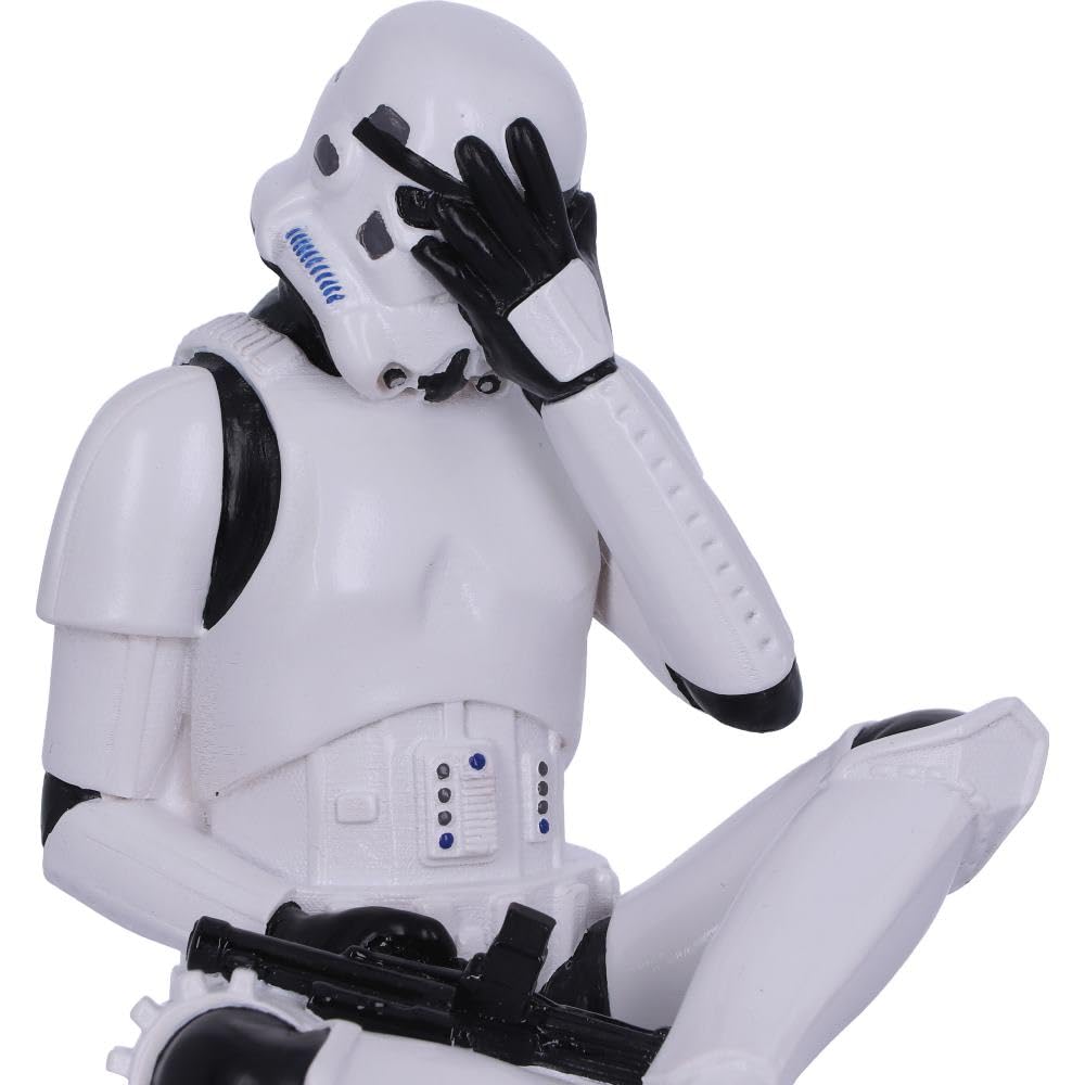 Nemesis Now Stormtrooper Three Wise Sci-Fi Figurine | Resin | 125mm Height 5