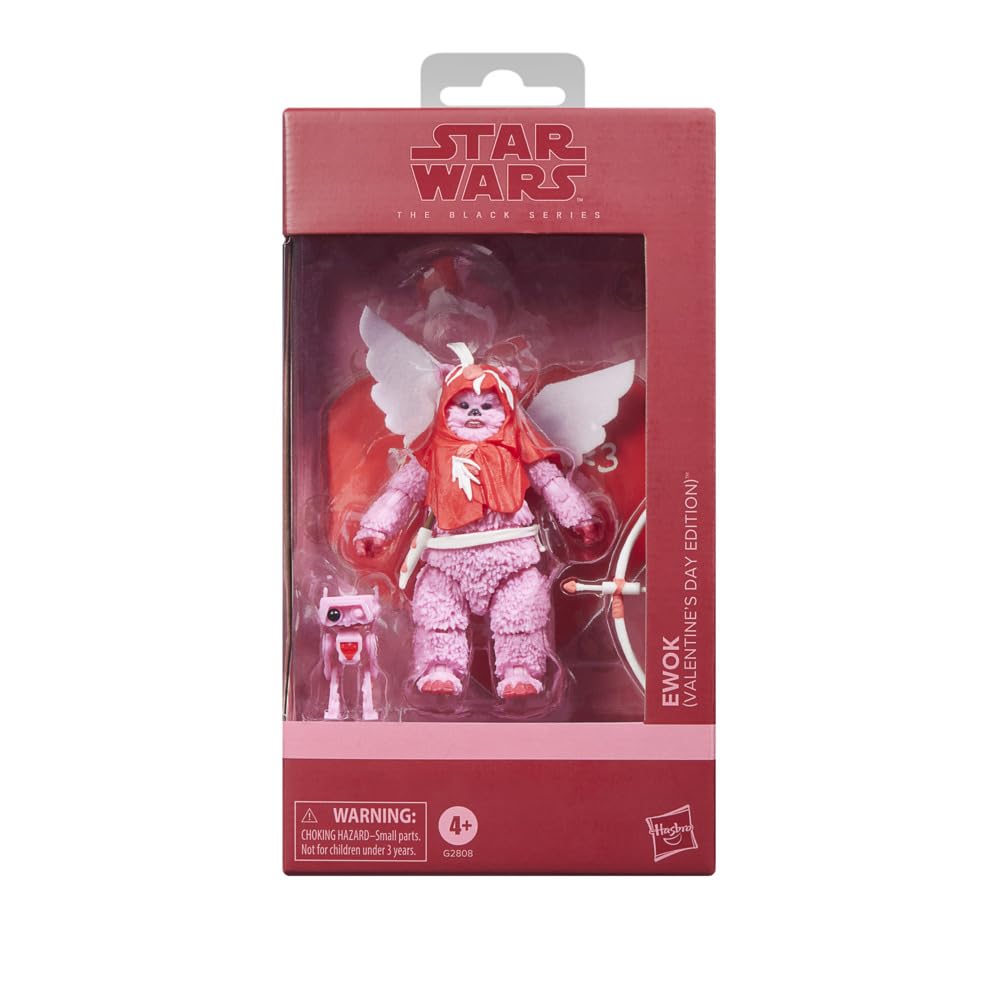 Star Wars The Black Series Ewok Valentine’s Day Edition Action Figure - 6-Inch