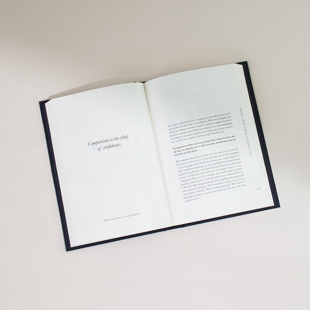 Confidence: The Essential New Book to Empower Your Mindset by Roxie Nafousi | Self Help Book | Hardcover 6