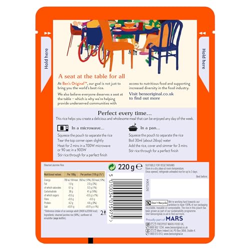 Ben's Original - Jasminreis Mikrowellenreis 220g 7