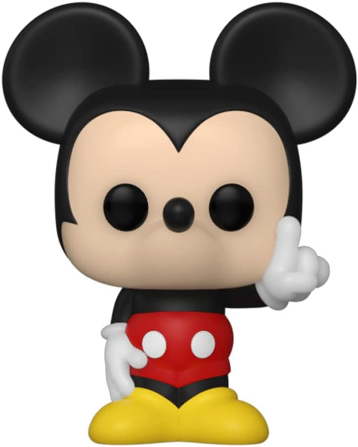 Funko Bitty POP! Disney - Mickey Mouse, Minnie Mouse (Pink Dress), Pluto, and Mystery Figure 4-Pack Vinyl Figures