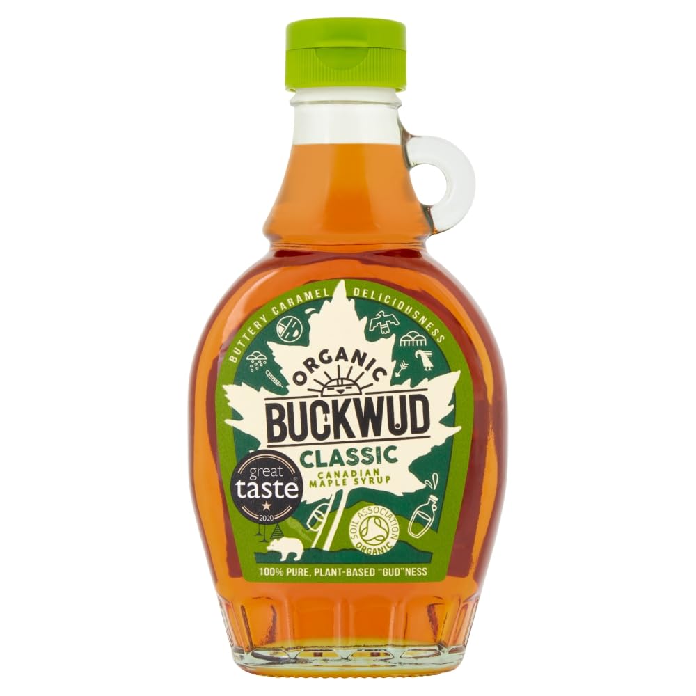 Buckwud Pure 100% Maple Syrup - Organic Source | 250g Liquid Form 1