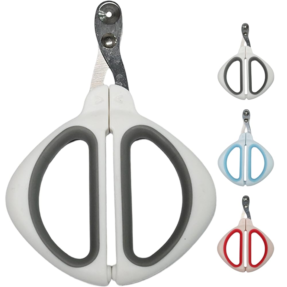 RAM ONLINE Professional Cat Nail Clippers - Stainless Steel Blades | Safety Guard | Ergonomic Grip 3