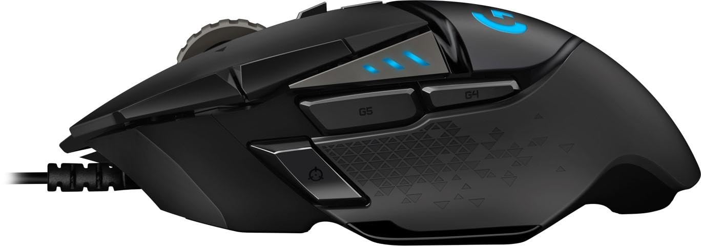 Logitech G G502 HERO High Performance Wired Gaming Mouse | 25,600 DPI | 11 Buttons 2