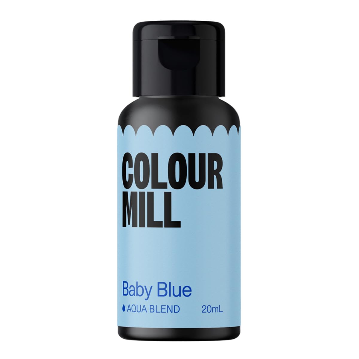 Colour Mill Aqua Blend Food Colouring - Baby Blue | Water Base | 20ml