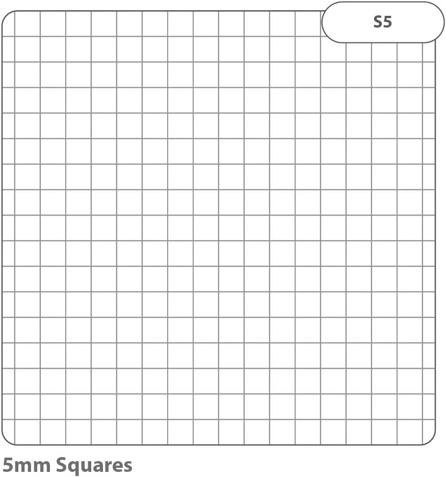 Rhino A4 Exercise Book | 64 Pages | 5mm Squared Ruling | Light Blue Cover | 10-Pack 8