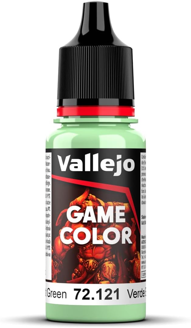 Vallejo Game Color Ghost Green Acrylic Paint (VAL72121)