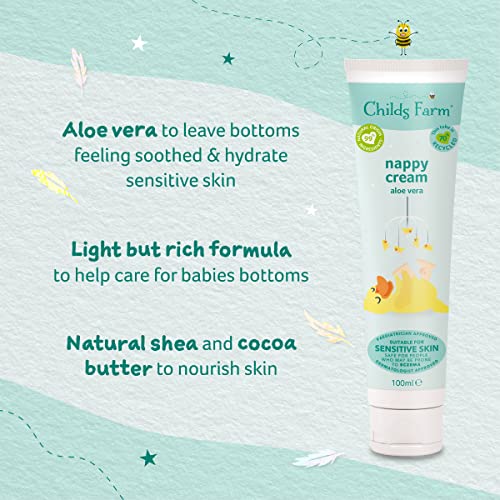 Childs Farm - Baby Nappy Cream Aloe Vera Nappy Cream (100ml) (‎100111396)