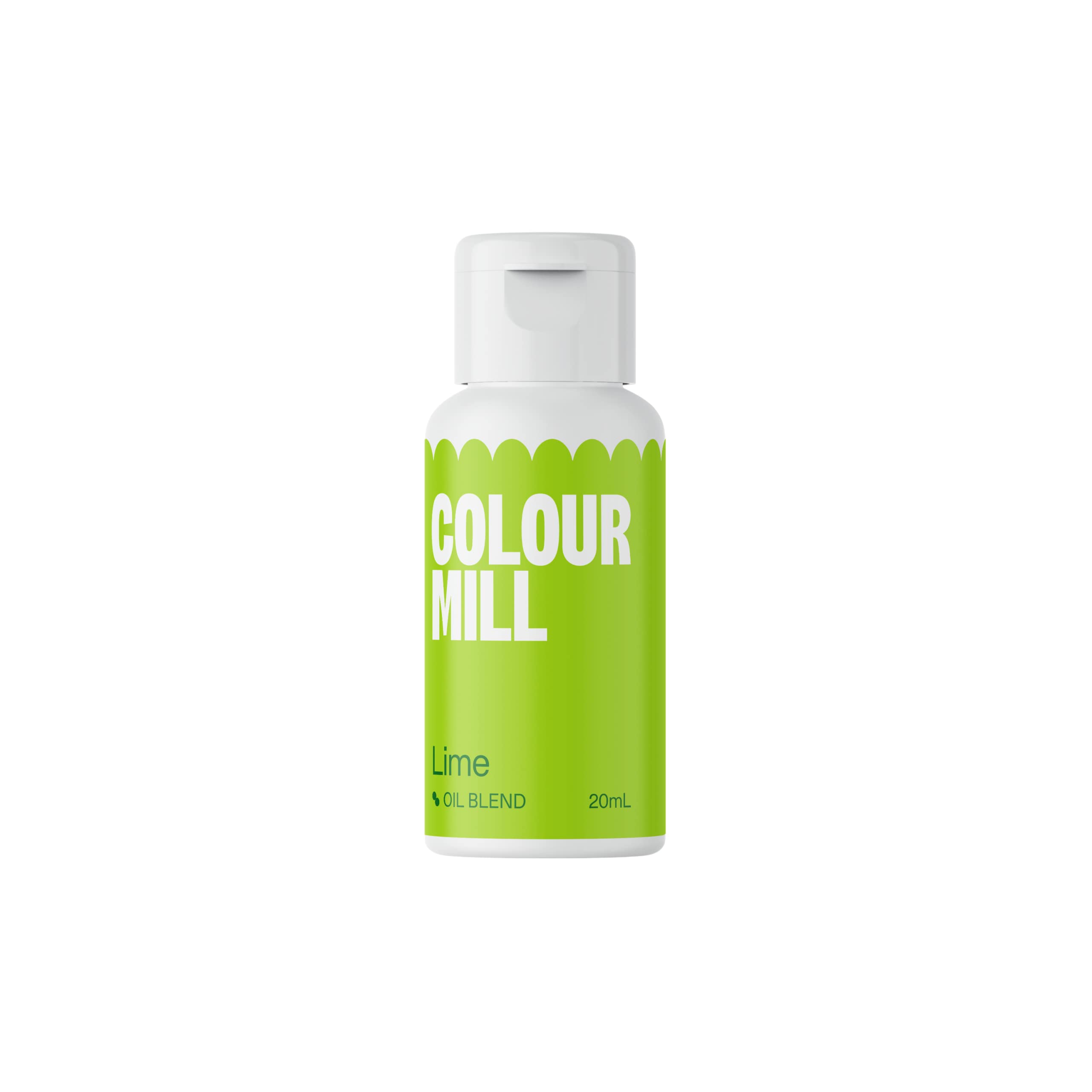 Colour Mill Oil Blend Food Colouring Lime - 20ml Squeeze Bottle 1