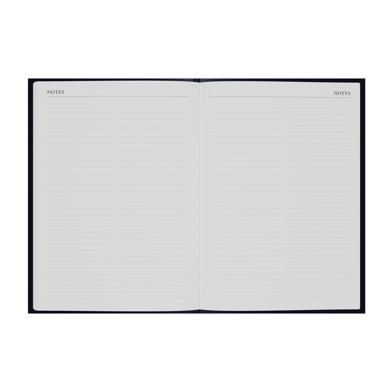 Collins Essential 2026 12 Month Appointment Book | A5 Week-To-View | Dark Blue 3