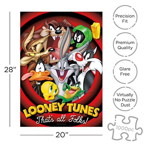 AQUARIUS Looney Tunes Collectible Series - Bugs Bunny & Friends Jigsaw Puzzle (65253)