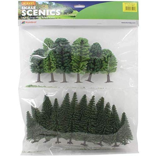 Hornby R7201 Hobby Mixed Deciduous and Fir Trees Model Railway Scenery OO Gauge