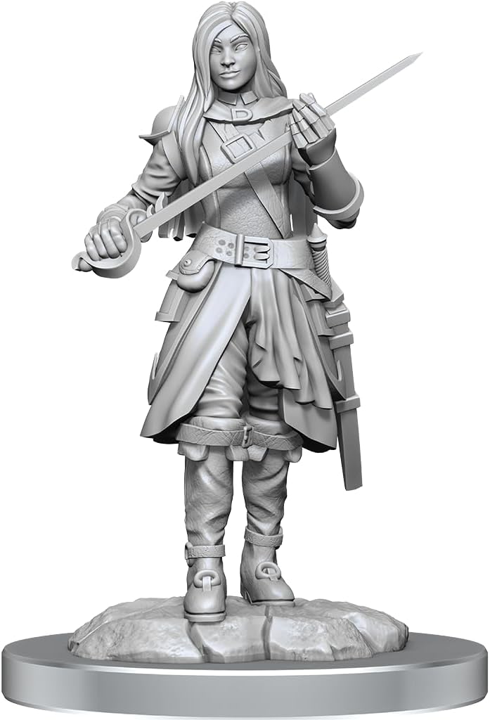 WizKids Half-Elf Rogue Female Nolzur's Marvelous Miniatures D&D Figure 2
