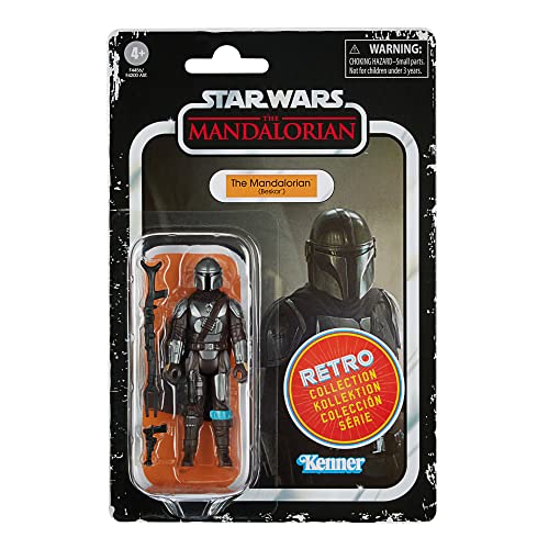 Hasbro Star Wars Retro Collection The Mandalorian - Din Djarin (Beskar) Action Figure (F4456)