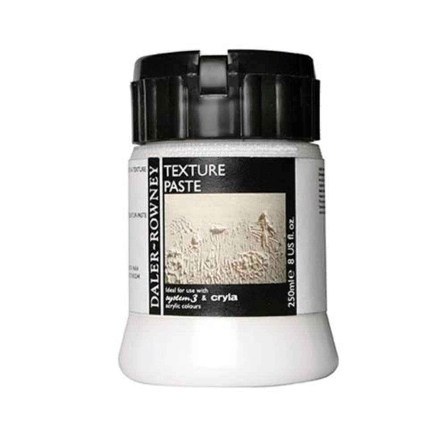 Daler Rowney Texture Paste - Heavy Layer Building | 250 ml | Matt White Finish 1