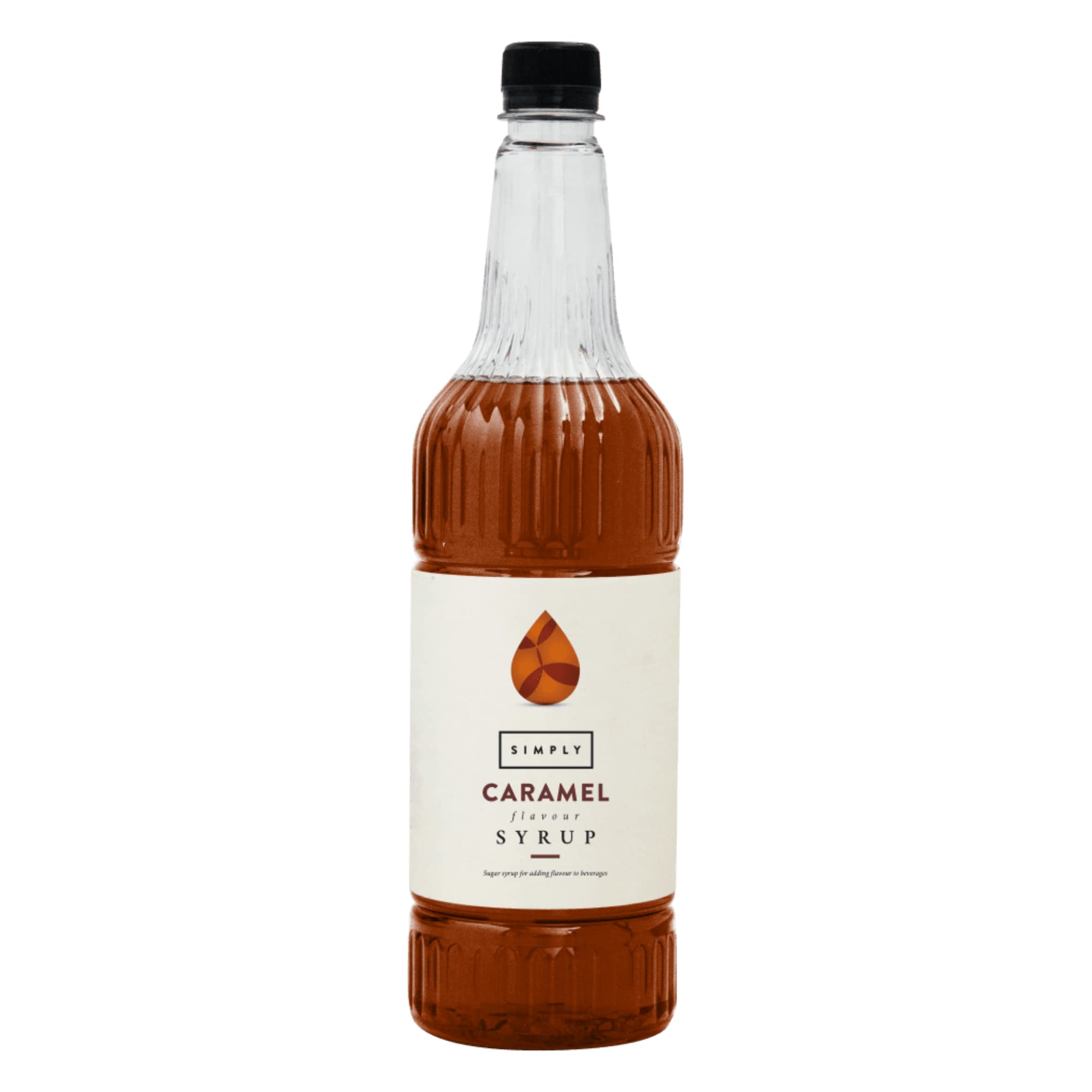 Simply Caramel Flavoured Syrup for Coffee & Cocktails | Vegan, Nut Free | 1 L