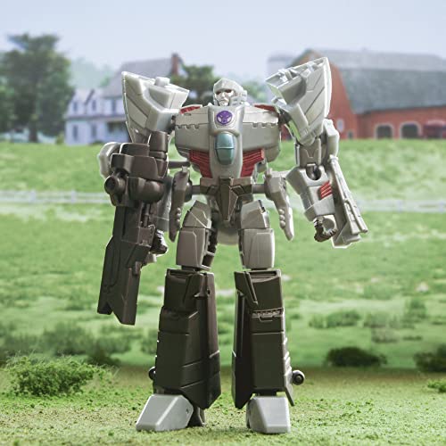 Transformers EarthSpark Megatron Deluxe Class Action Figure | 12.5cm | 11 Steps | Ages 6+ 4