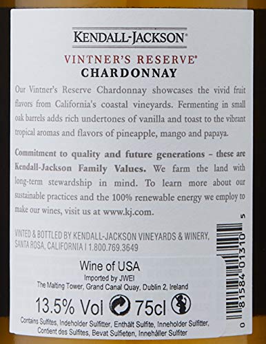 Kendall-Jackson Vintner's Reserve Chardonnay, 75cl 6