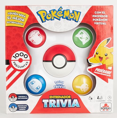 BORRAS Pokémon Trivia Board Game (19441)