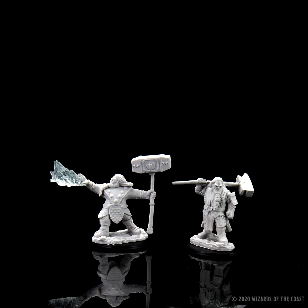 WizKids Dwarf Miniature Figure - Cleric W11 | Plastic | Unisex Adult 3