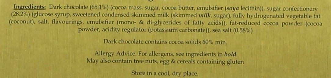 Charbonnel et Walker Dark Sea Salt Caramel Truffles 120 g 4