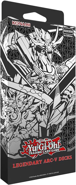 Yu-Gi-Oh! Legendary Arc-V Decks - 3 Ready-to-Play Decks | 168 Cards Total | English Version 1
