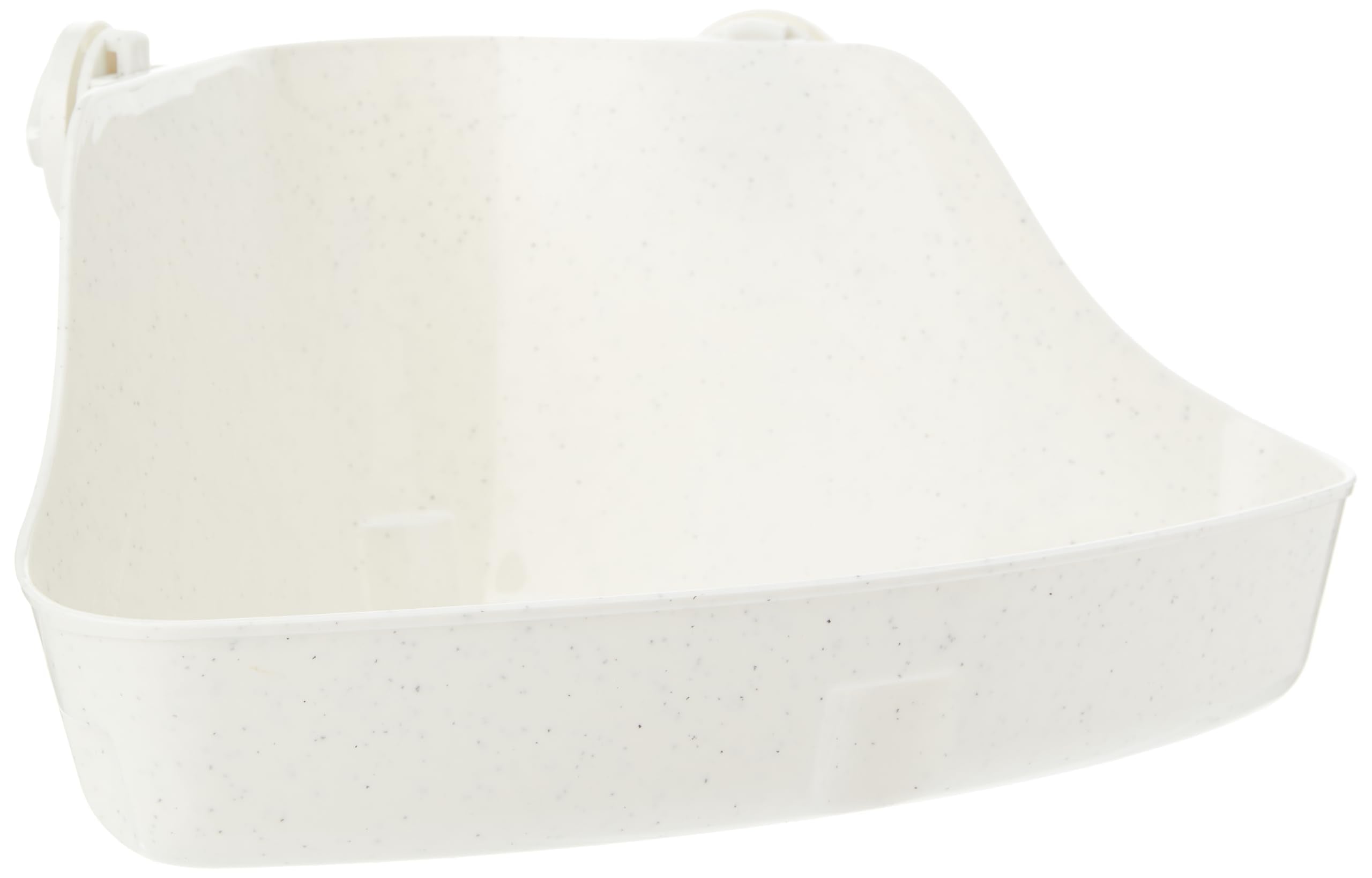 Rosewood Medium Corner Litter Tray for Rabbits and Ferrets | White | Easy to Clean 3