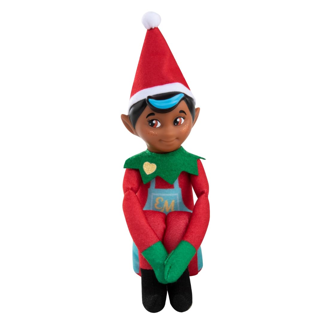 Elf Mates Boy Elf - Official Elf on the Shelf Companion, 12" Plush Christmas Elf with Velcro Hands