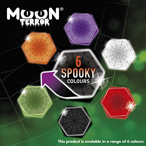 Moon Terror – Halloween-Nagellack – 14 ml – für gruselige Halloween-Nägel. Perfekt für Vampire, Geister, Skelette, Hexen, Kürbisse, Monster usw. – Wicked White