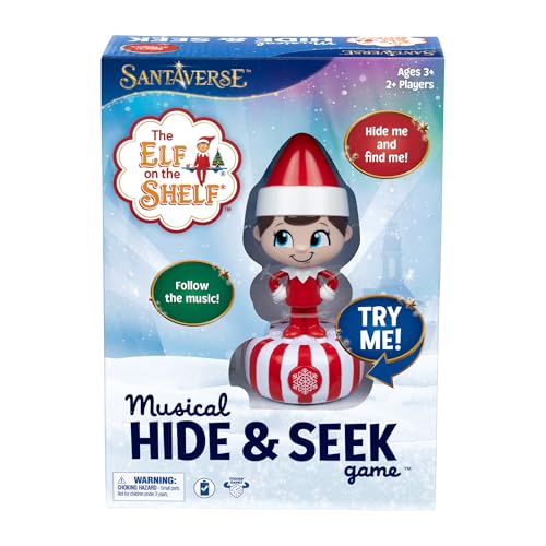 The Elf On The Shelf Musical Hide & Seek Game - Interactive Electronic Action Figure for Kids 4