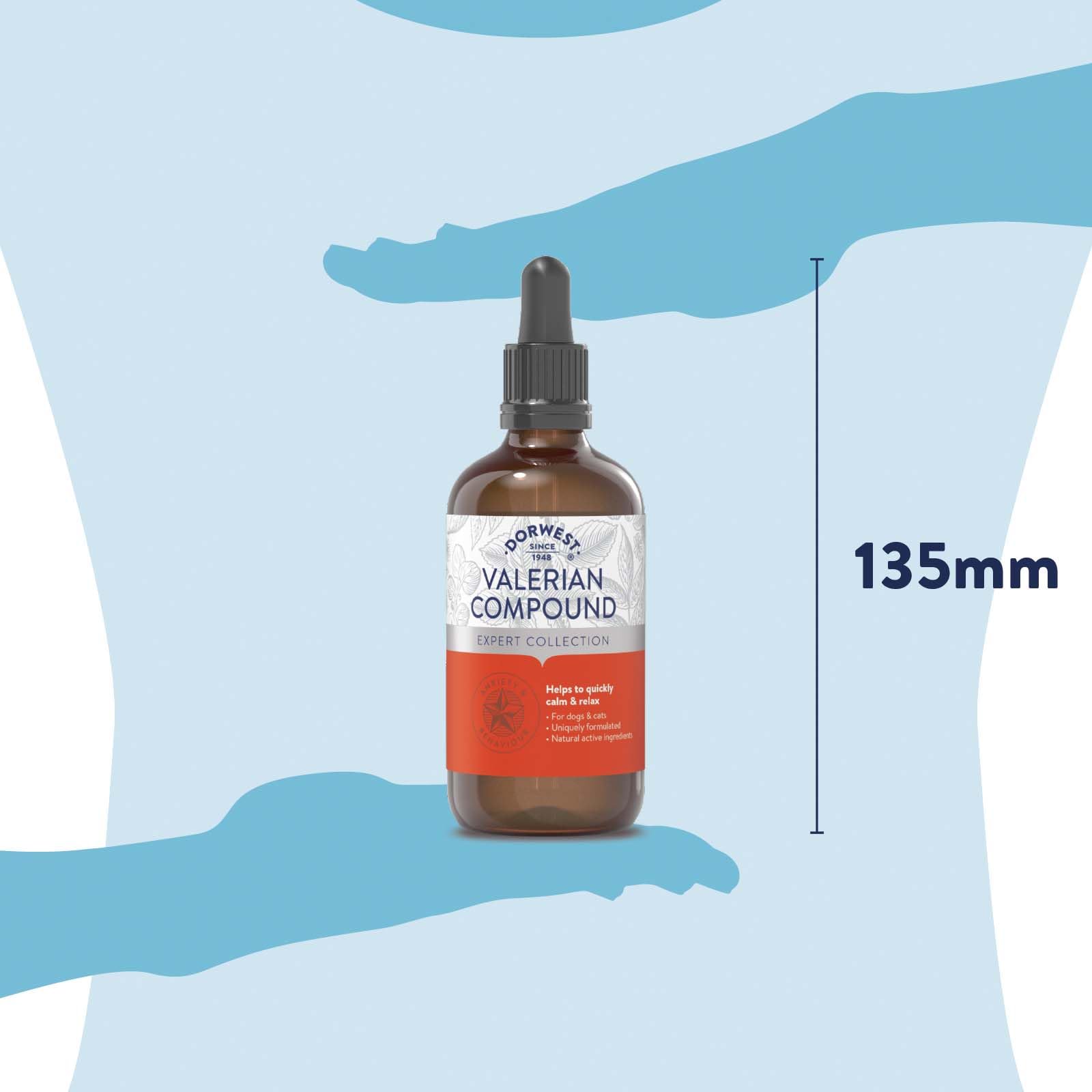 DORWEST HERBS Valerian Compound for Dogs and Cats - Fast-Acting Calming Liquid | 100 ml 6