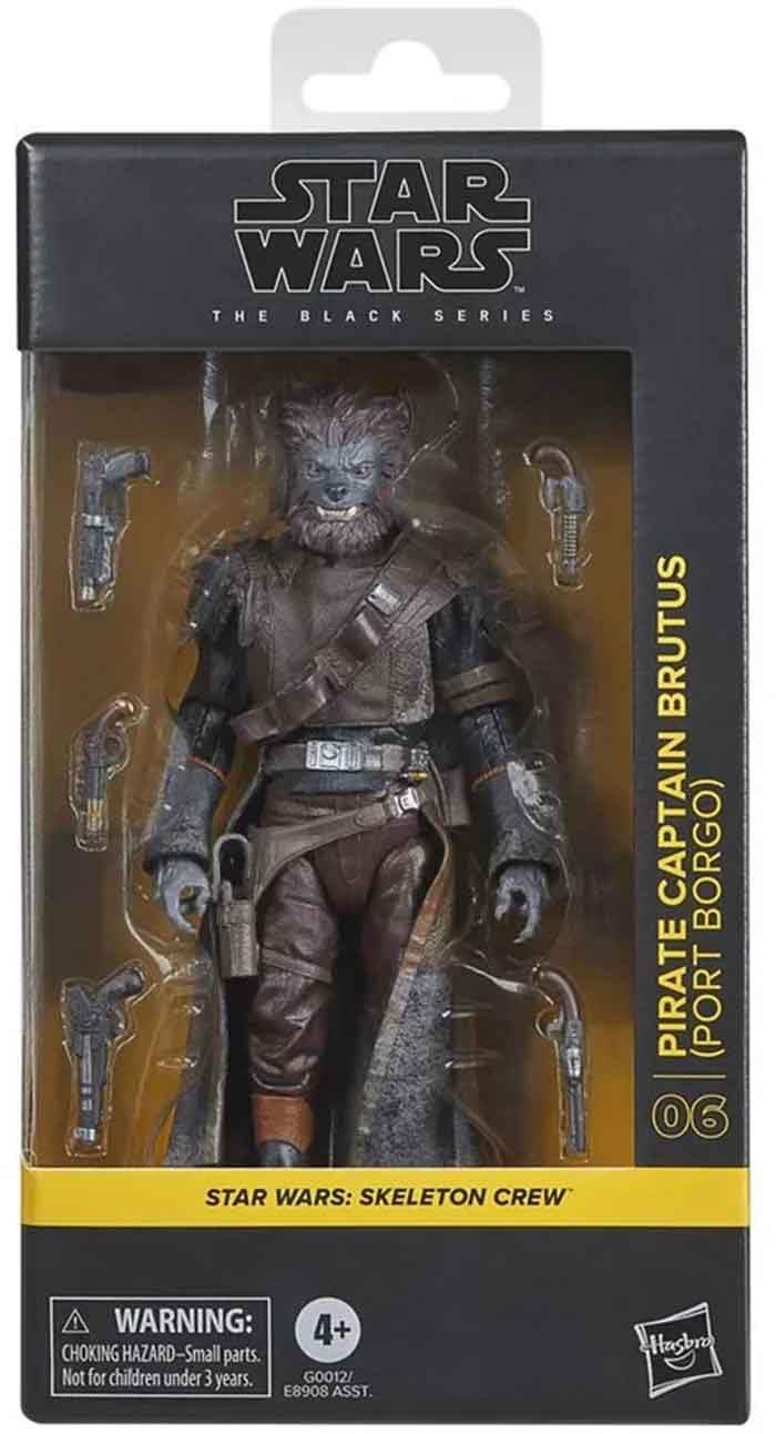 Star Wars The Black Series Pirate Captain Brutus (Port Borgo) 15-cm Action Figure - Ages 4+