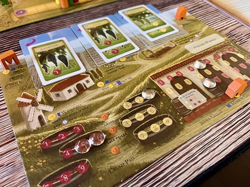 Stonemaier Games Viticulture Essential Edition - 1-6 Player Strategy Board Game (STM105)