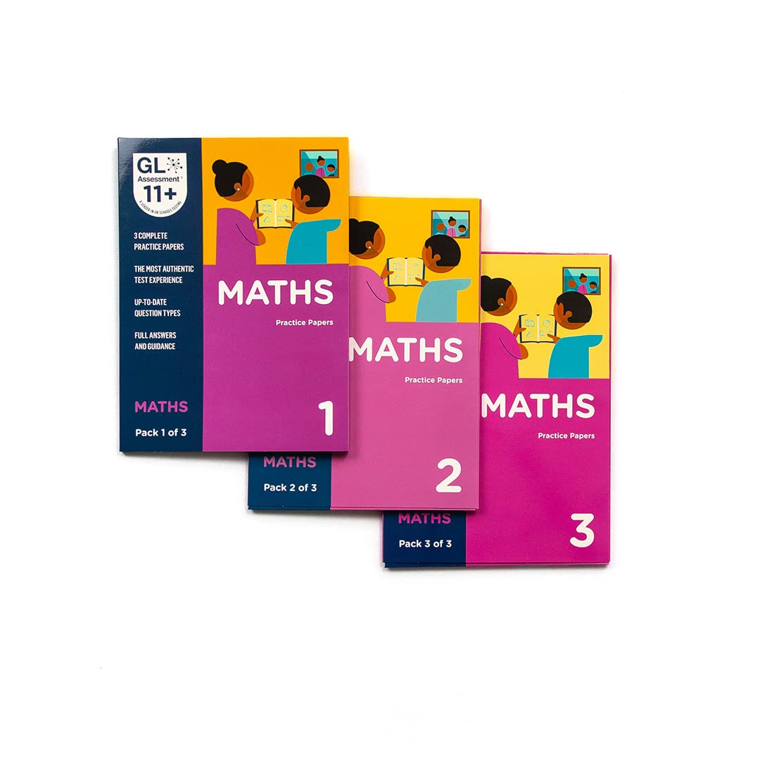 GL Assessment Maths 11+ Practice Papers Bundle - 3 Pack 1