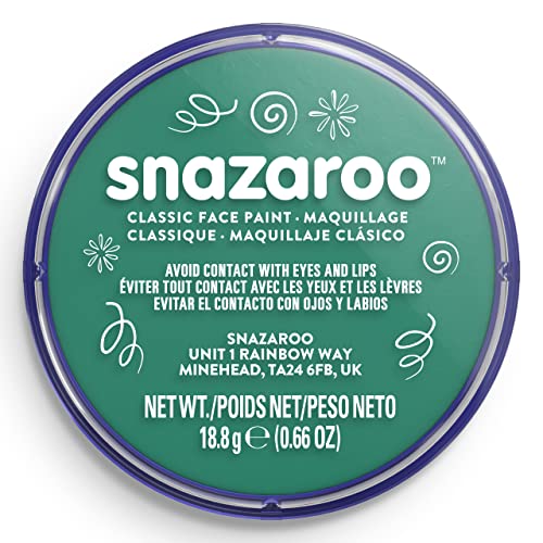 Snazaroo - Teal Classic Face and Body Paint (18ml)