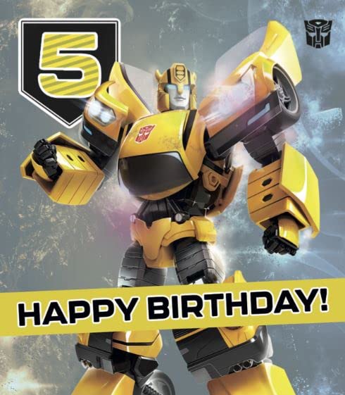 Danilo Promotions LTD Age 5 Birthday Card for Children | Multi Color | 152.4 mm x 177.8 mm 1