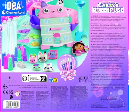 Clementoni Gabby’s Pen Lab - Create Gabby’s Dollhouse Pens with Themed Toppers 8