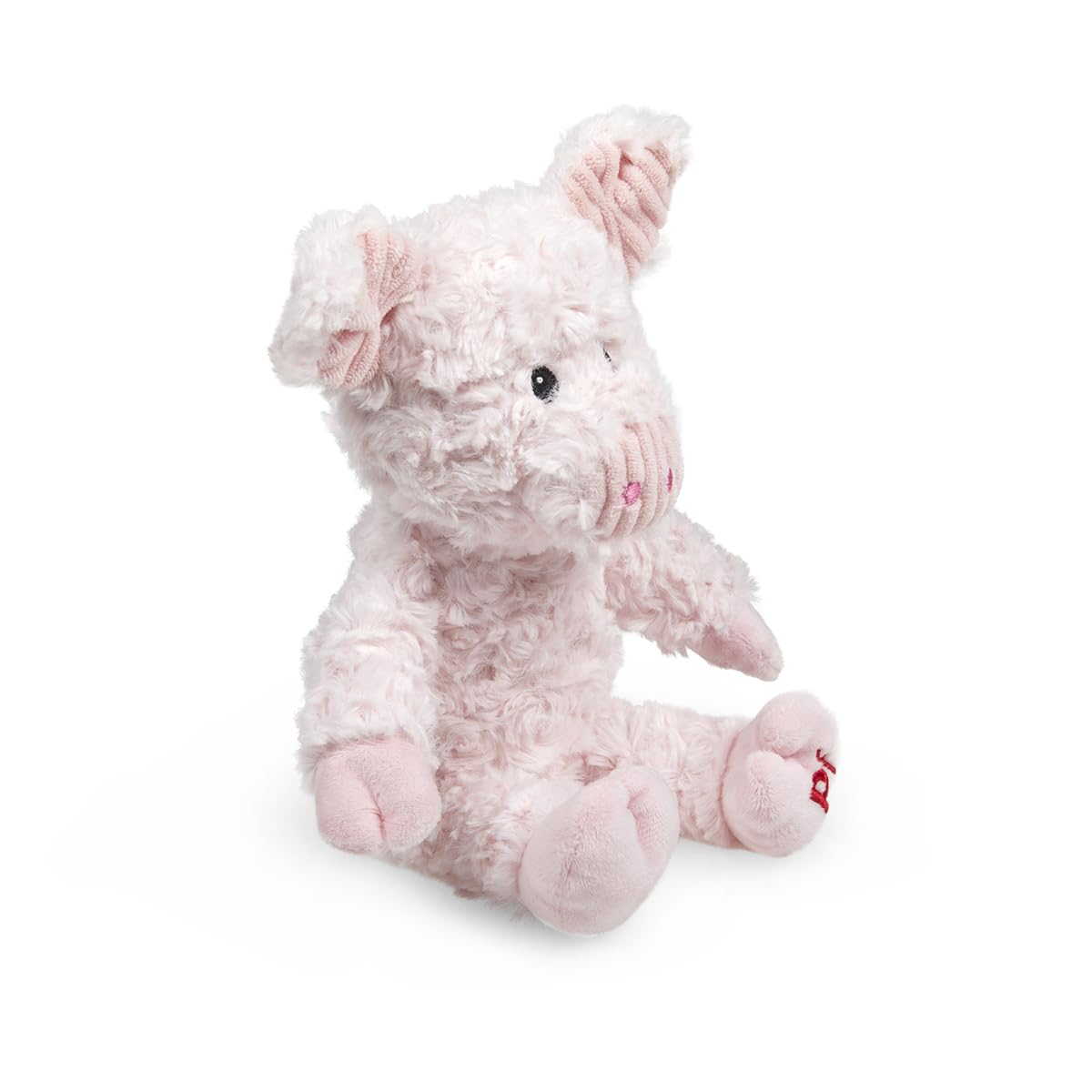 Petface Little Peony Pig Plush Dog Toy - Durable Design with Built-in Squeaker | Polyester