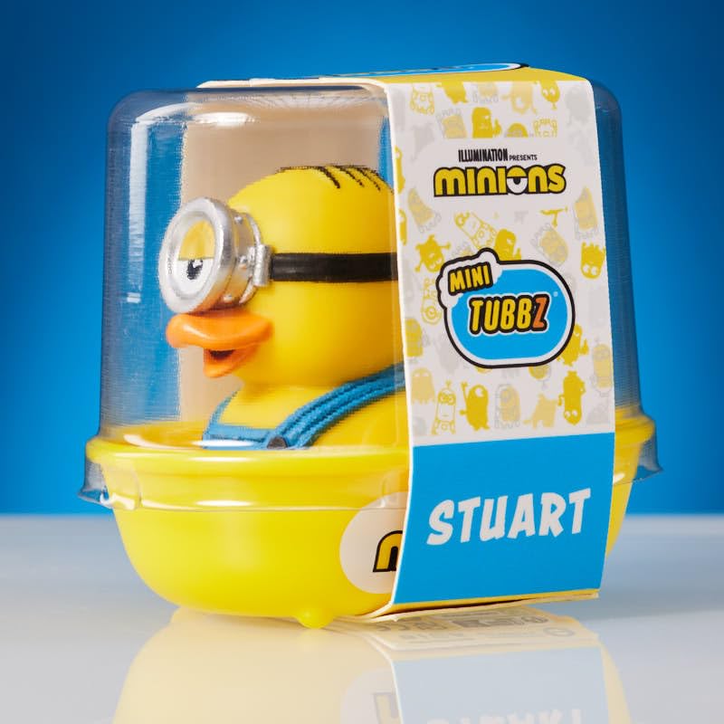 TUBBZ Mini Stuart Collectible Vinyl Rubber Duck Figure - 5cm Minions Toy 8