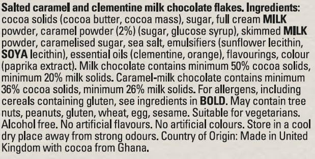 Hotel Chocolat Salted Caramel & Clementine Hot Chocolate Sachets - 10 Pack 11