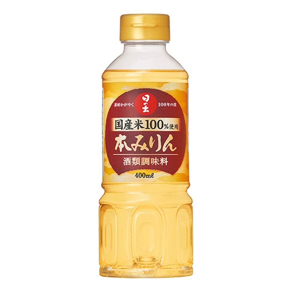 Hinode Hon Mirin - Genuine Japanese Cooking Ingredient | 13.5% ABV | 400ml Bottle 1