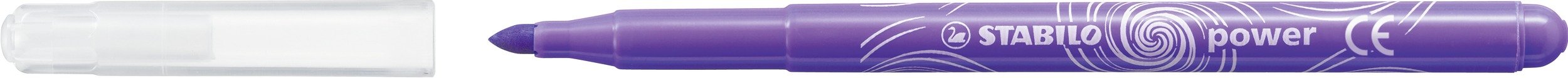 STABILO power Colouring Pens & Markers - 24 Assorted Colours | Washable Ink | 2mm Line 3