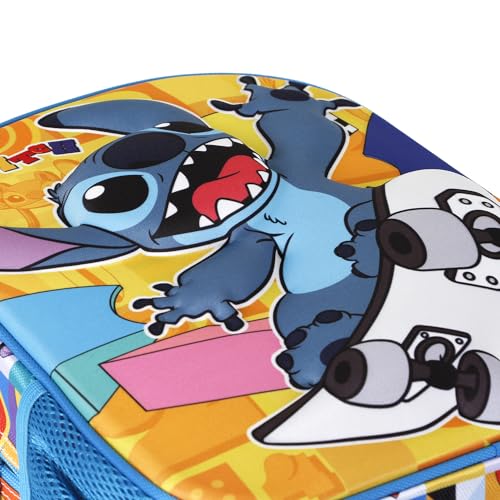 Disney Lilo and Stitch Skater-Small 3D Backpack (07028)