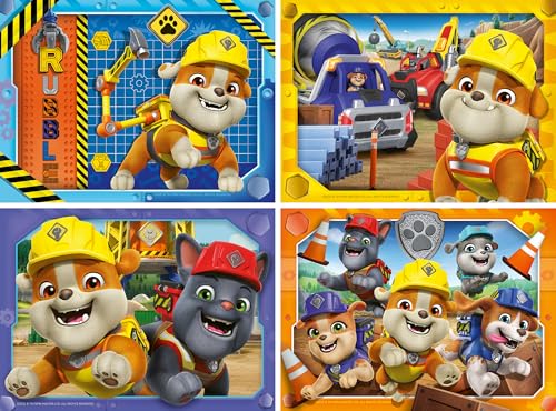 Ravensburger Rubble & Crew 4-in-1 Puzzle Pack - 12, 16, 20, 24 Piece Jigsaw Puzzles for Kids 9