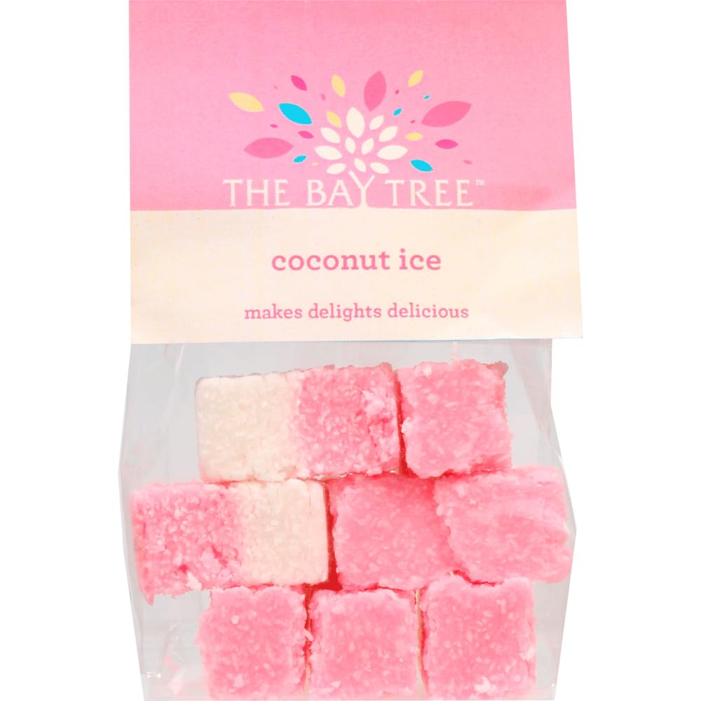 The Bay Tree Coconut Ice Cubes - Soft, Sweet British Nougat | 160g Bag