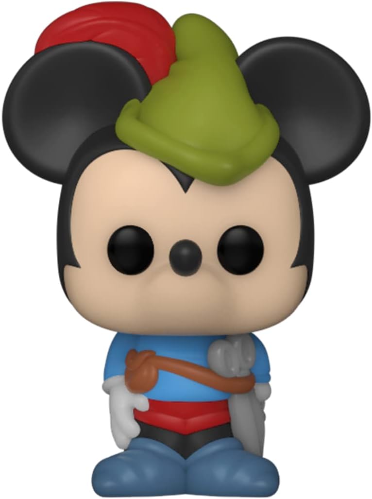 Funko Bitty POP! Disney - Mickey Mouse, Minnie Mouse (Pink Dress), Pluto & Mystery Figure Vinyl Set 14