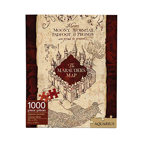 AQUARIUS Harry Potter Marauder's Map Jigsaw Puzzle - 1000 Piece Collectible Puzzle (65284)