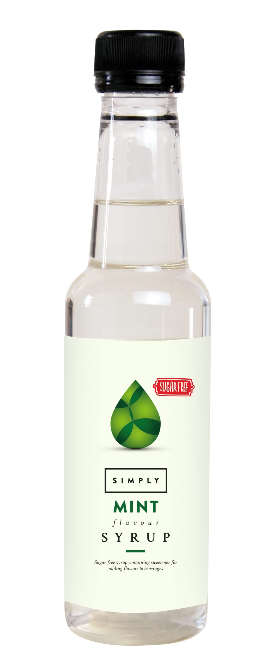 Simply Sugar Free Mint Syrup - Low Calorie, Vegan, Nut Free | 250 ml